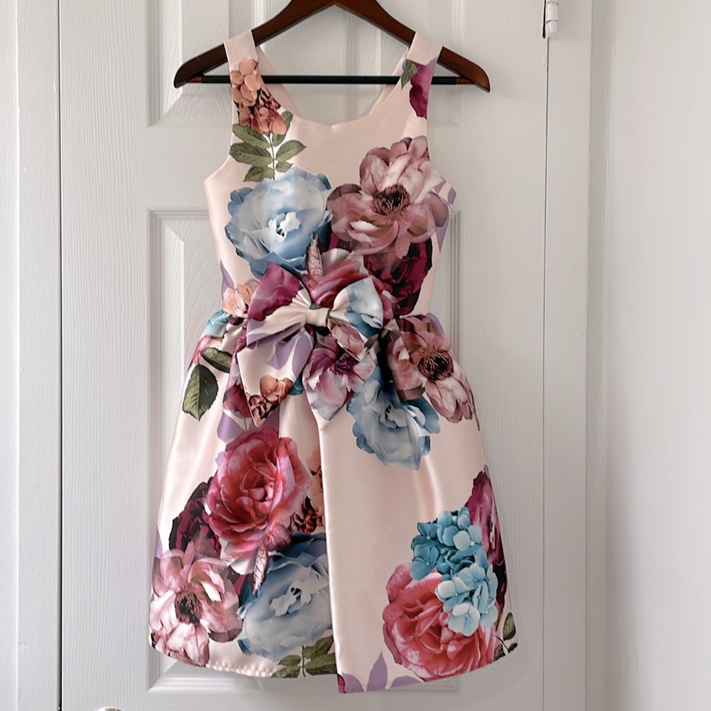 Girl’s Floral Party Dress NWT